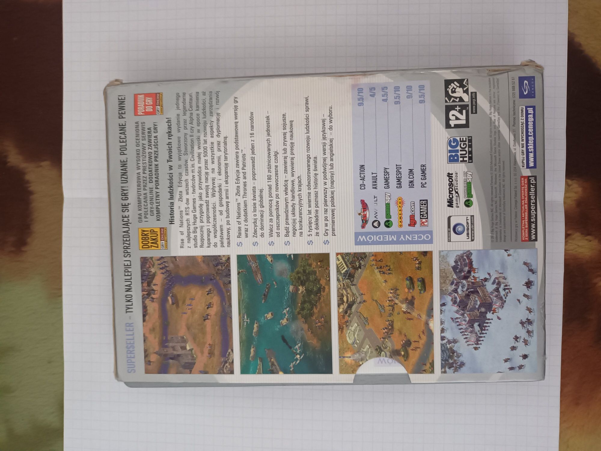 Gra Rise of Nations Gold Edition