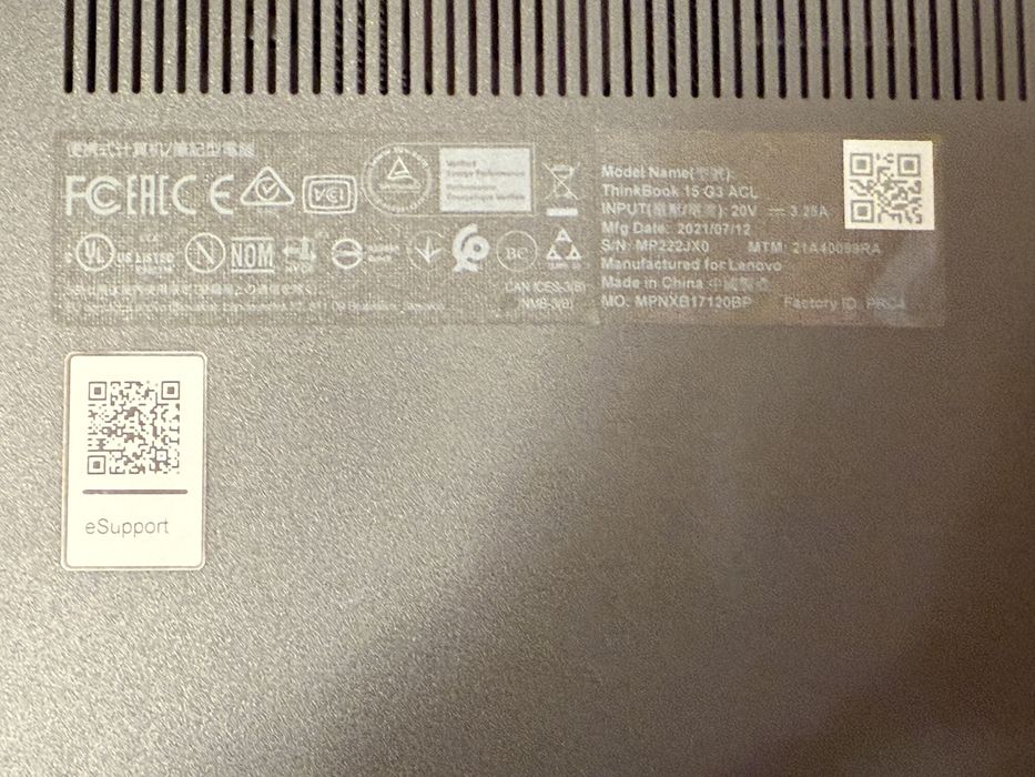 Ноутбук Lenovo ThinkBook 15 G3 + Мышь Lenovo ThinkBook Bluetooth