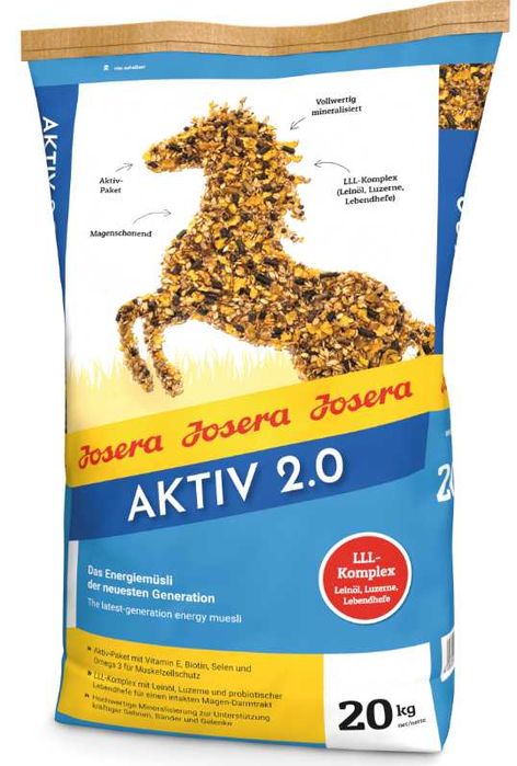 Josera Active 2.0 Energetyczne musli dla koni 20kg