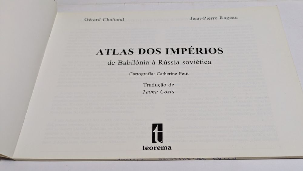 Atlas dos Impérios, de Babilônia á Rússia Soviética