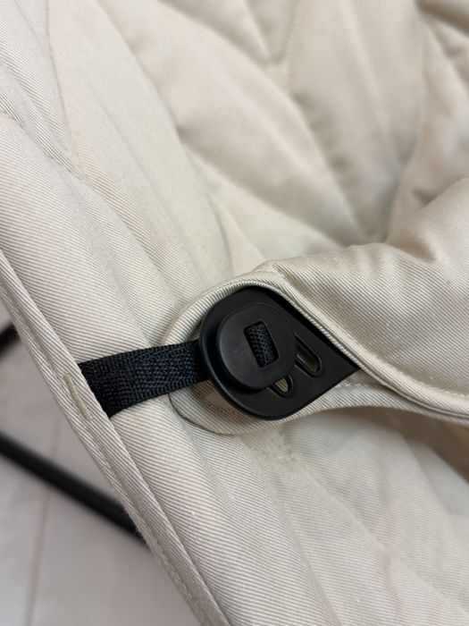 Крісло-шезлонг BabyBjorn Balance Bliss Petal Quilt Sand Grey