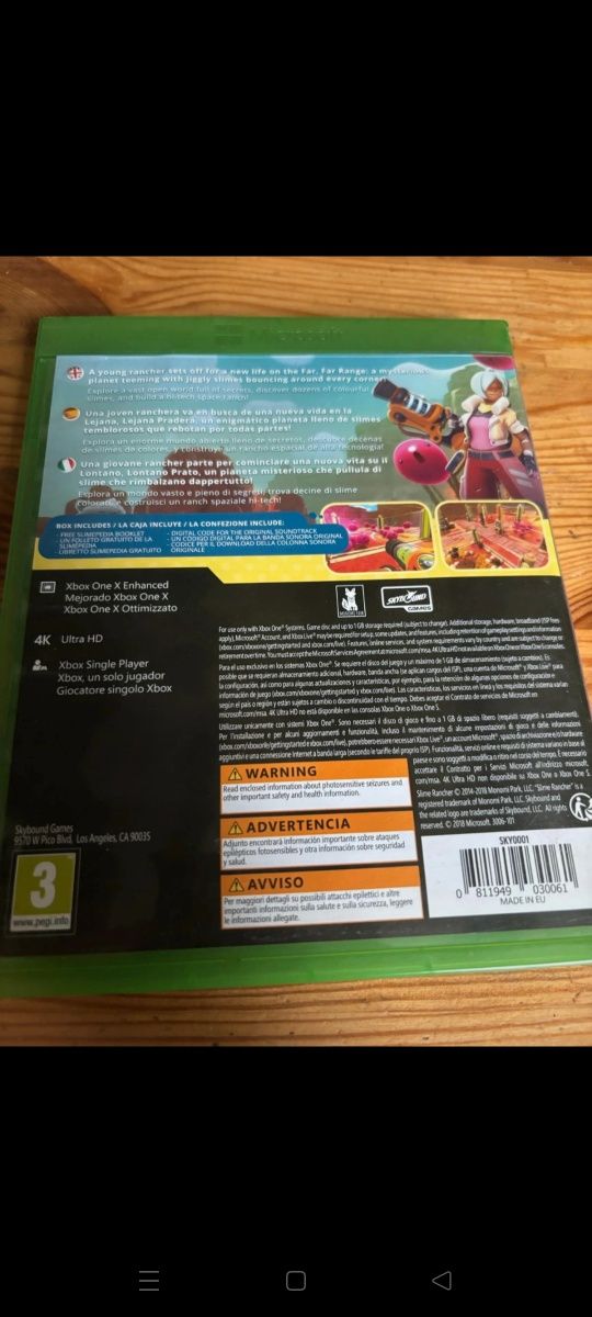 Gra "Slime Rancher - Xbox One