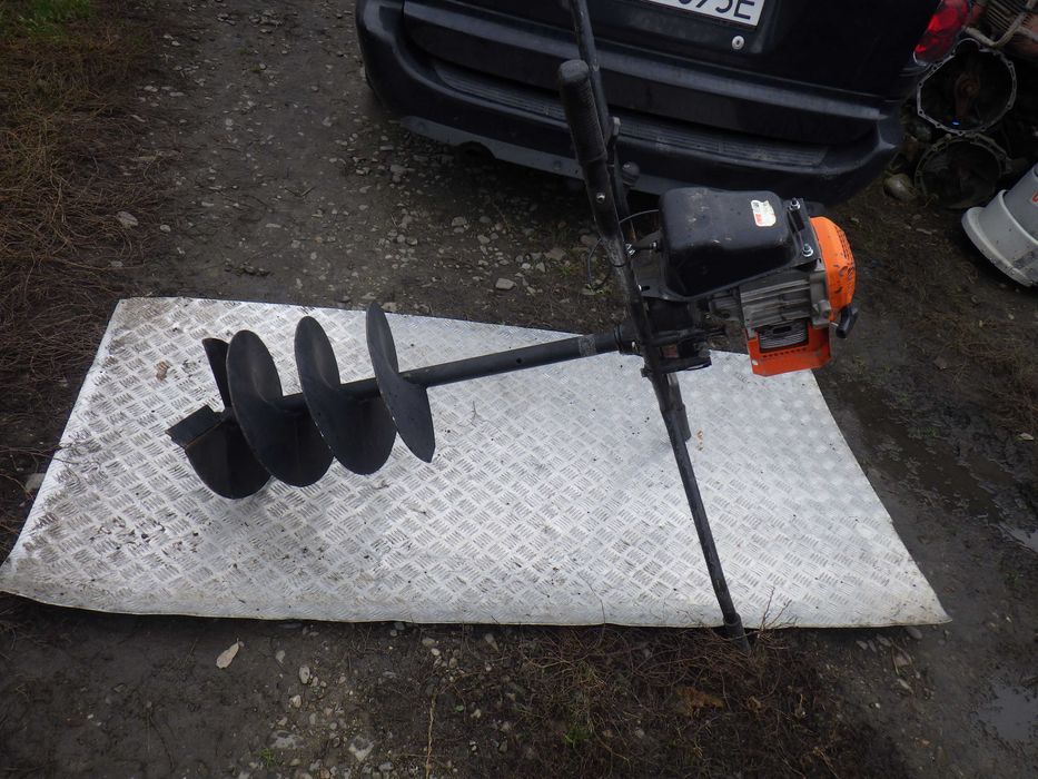 Wiertnica Oleo -Mac - Świder Spalinowy Oryginalny Profesjonalny Duzy