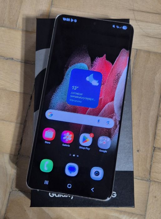 Samsung S21 Ultra 12/256gb srebrny bez blokad
