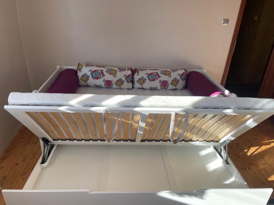 Lozko dla dziecka, rozkladane