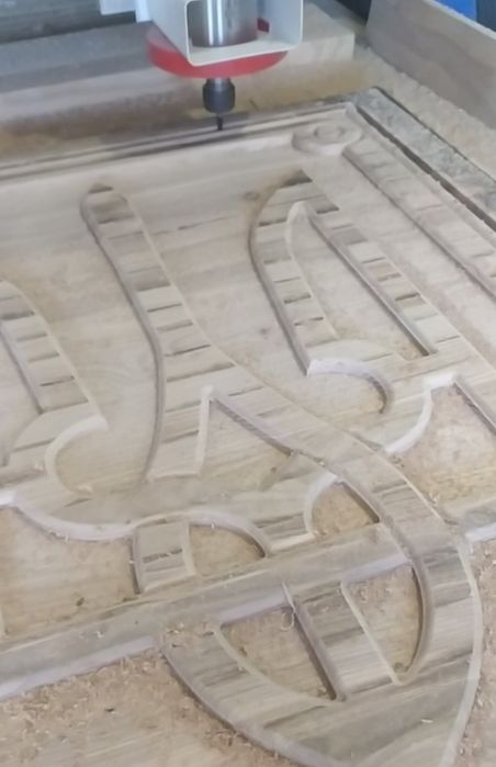 Фрезерний станок із ЧПУ робоче поле 840*1220мм