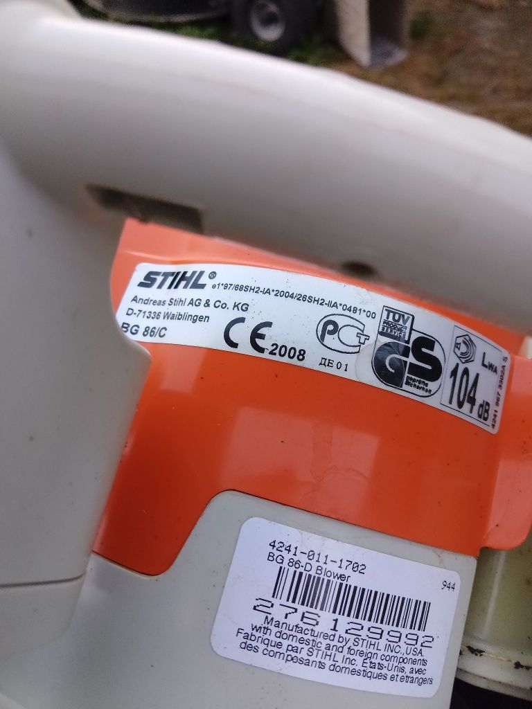 Dmuchawy spalinowe Stihl i Husqvarna