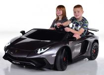 LAMBORGHINI XXL dla dzieci POMPOWANE koła skóra mp3 światła