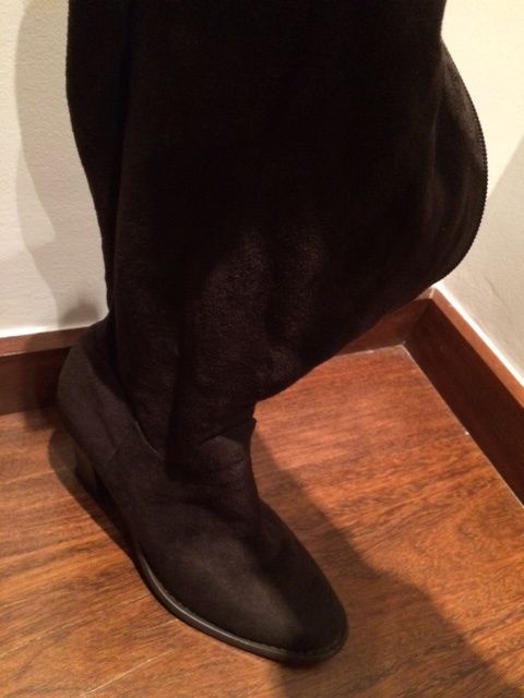 Botas de senhora camurça castanhas 37 - Bom estado