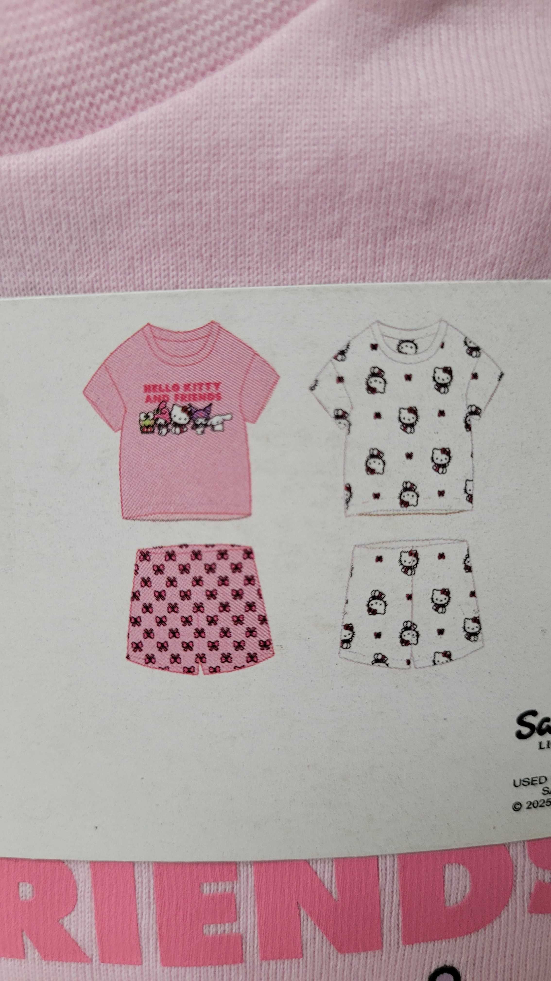 Bawełniane komplety na lato Hello Kitty & Friends 2-pak PRIMARK
