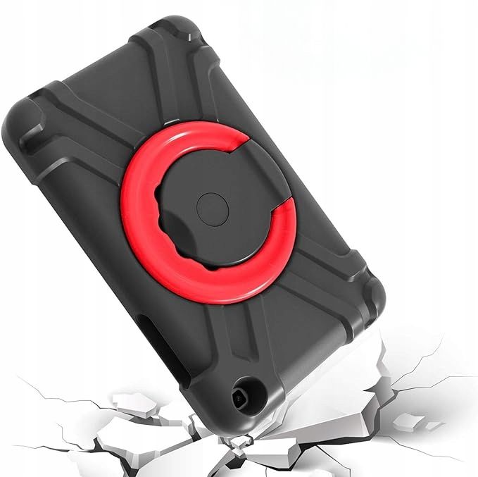 Etui do Samsung Galaxy Tab A 8.0" Pancerne z Obrotową Podstawką Czarne