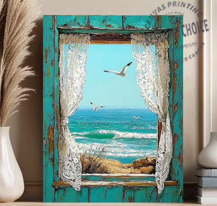 Nowy obraz na płótnie.