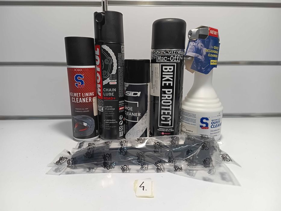 Pakiet markowej Chemii do motocykla S100, Motul, LiquiMoly, SIDI -50%