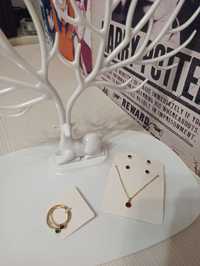 Новогодняя бижутерия наборы: кольца, подвески, сережки, браслеты