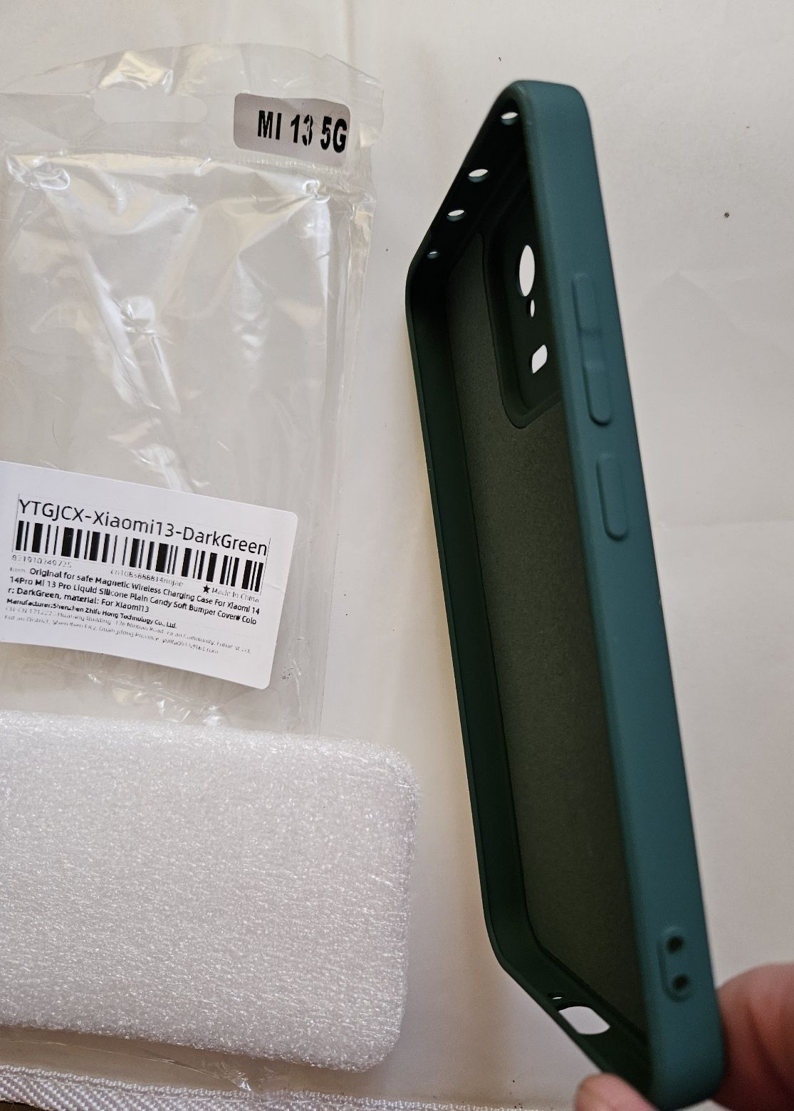 Etui do Xiaomi 13 ciemna zieleń