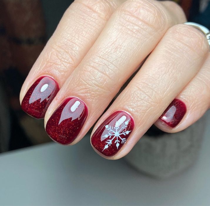 Paznokcie żelowe, hybryda z dojazdem