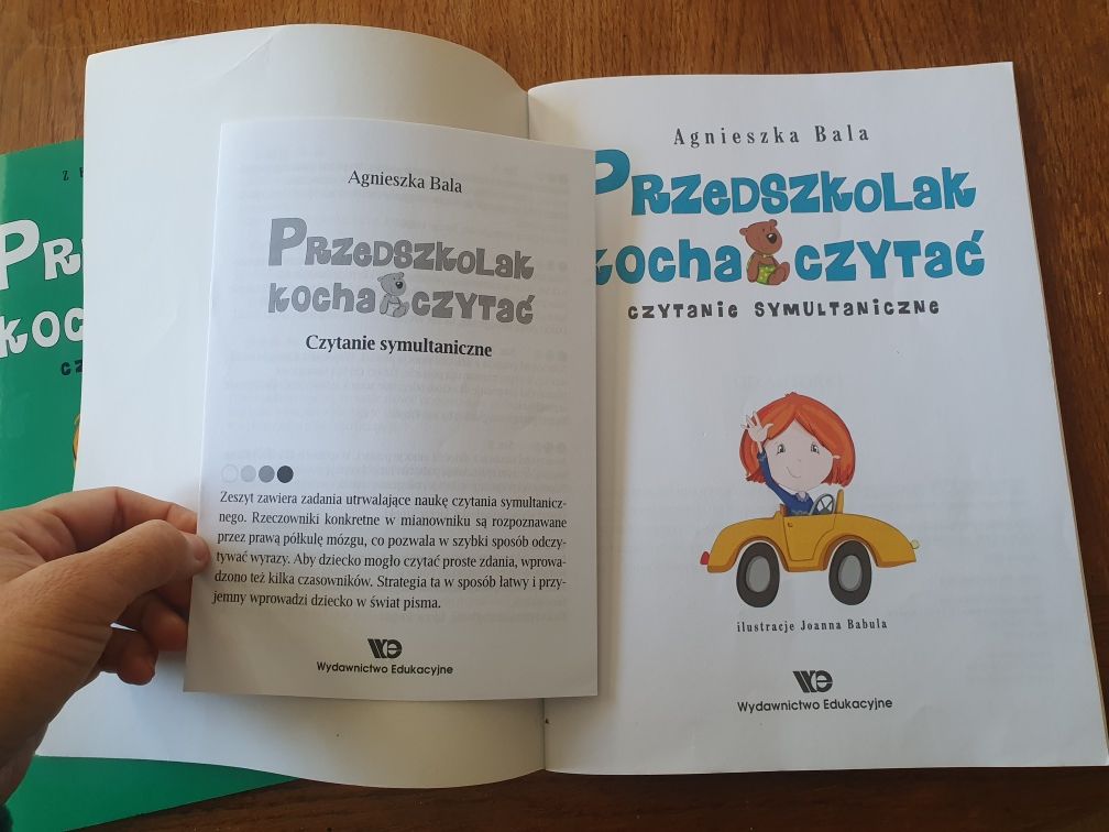 Przedszkolak kocha czytać. Czytanie symultaniczne i sekwencyjne. Bala