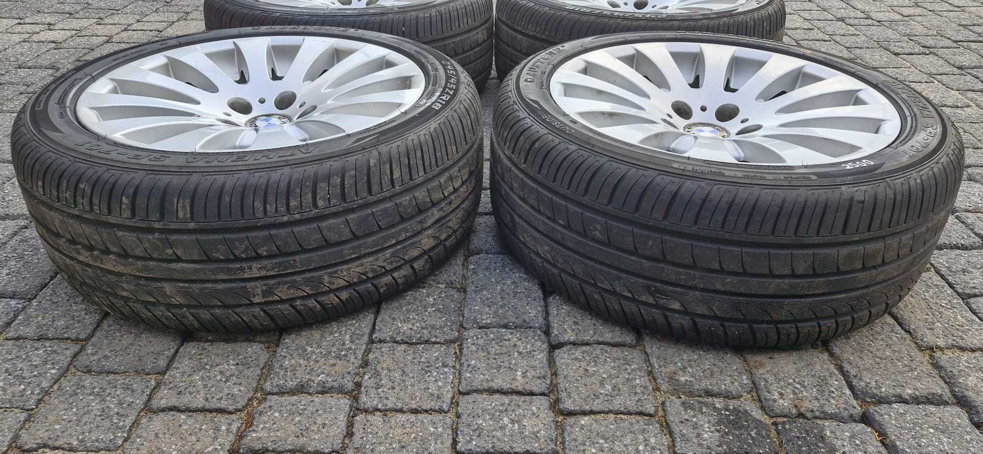 Felgi koła BBS BMW E60 E61 E63 E64 E65 styling wz118 nowe opony 245/45