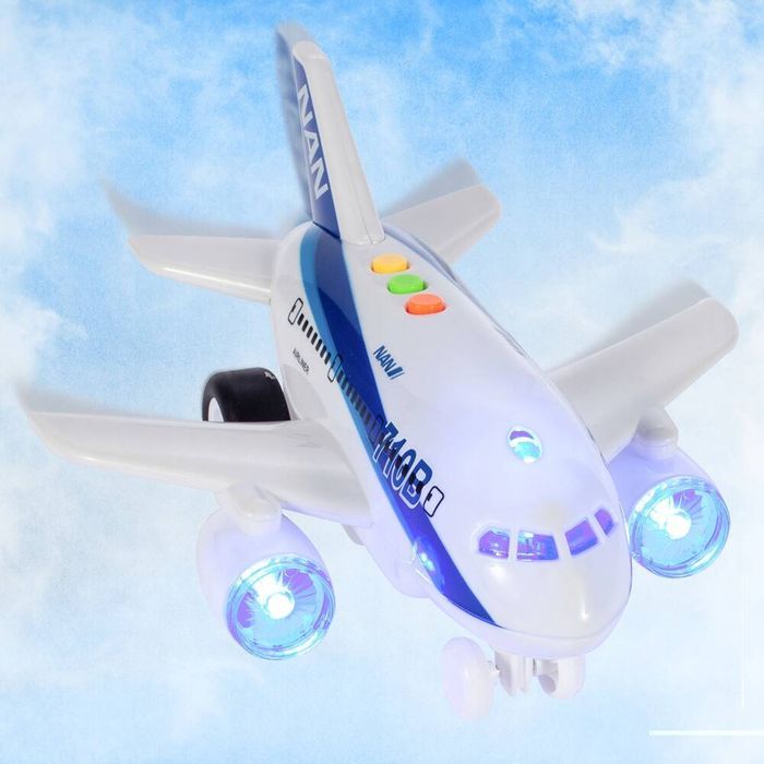 Samolot Interaktywny Pasażerski Z Dźwiękiem I Światłem