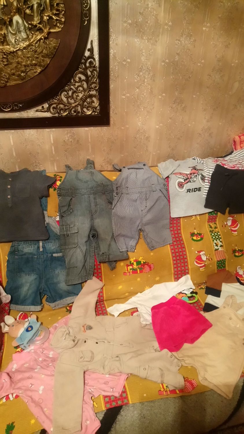 Детские вещи для мальчика из Франции (1м-1года)