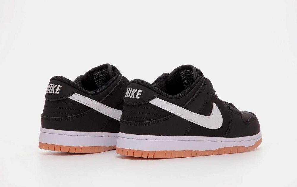 Мужские кроссовки Nike SB Dunk Low "Black-White" Размеры 40-45