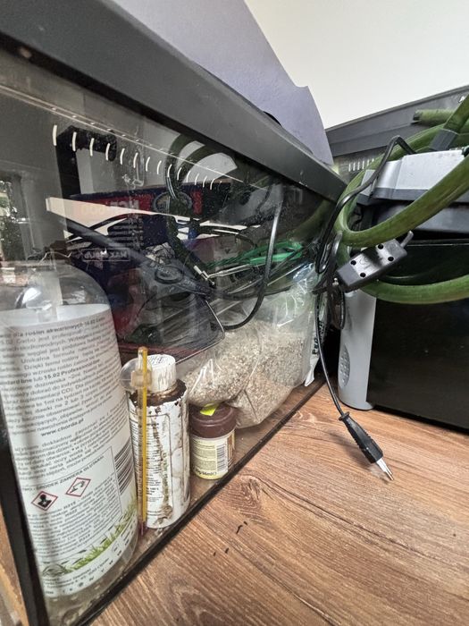 Akwarium z pokrywa 60 l