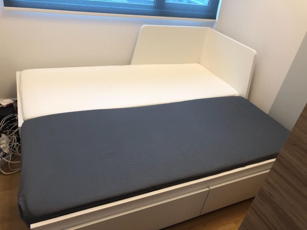 Łóżko leżanka Ikea Flekke jak hemnes brimnes rozkładane białe dowóz
