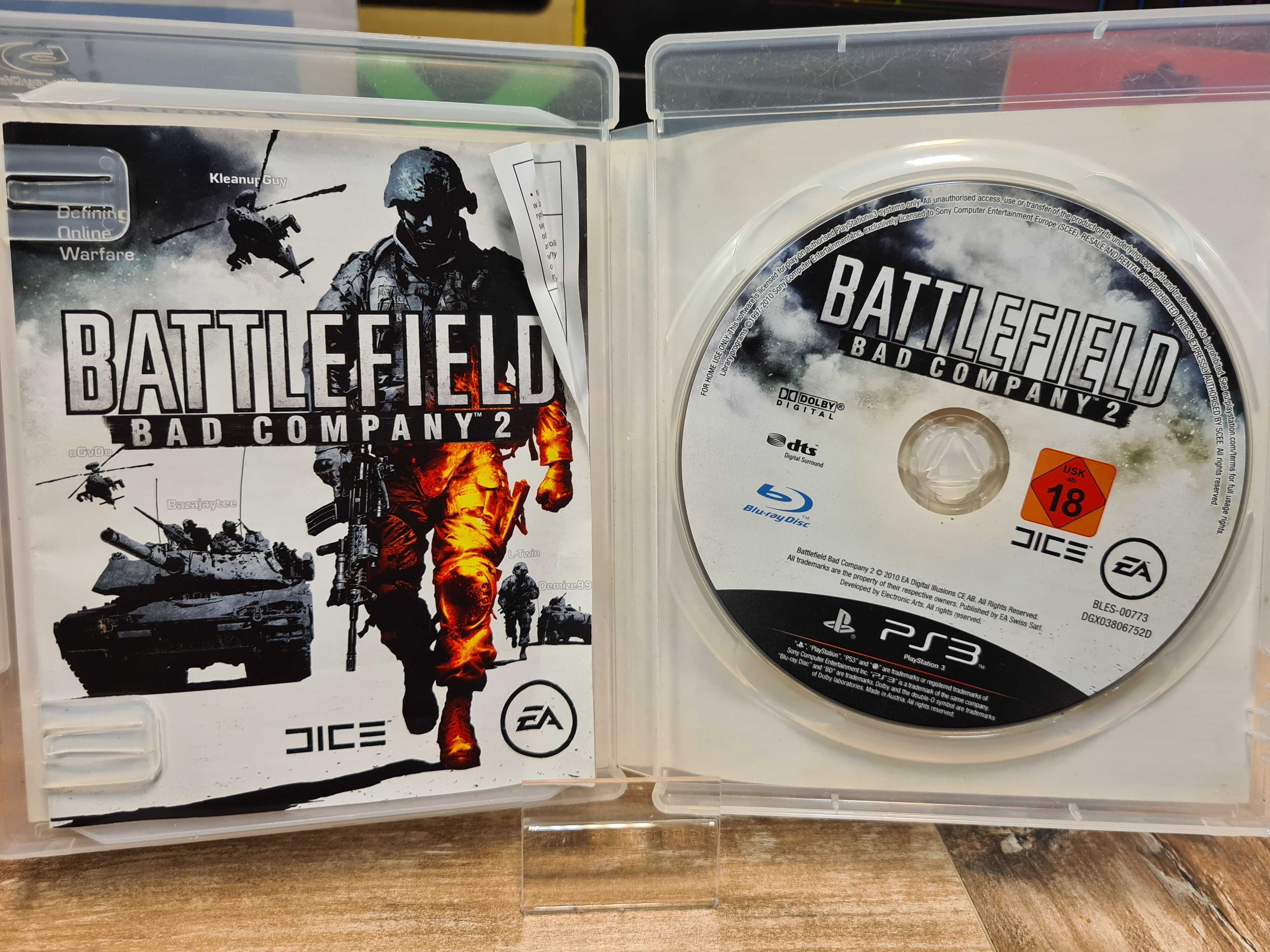 Battlefield: Bad Company 2 PS3, Sklep Wysyłka Wymiana