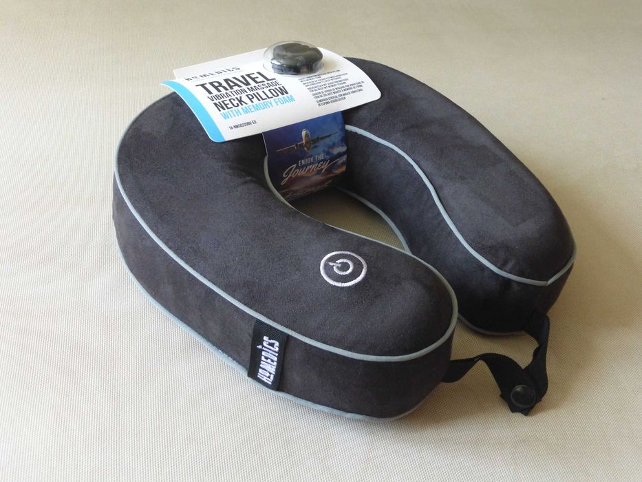 Homedics TA-NMSQ220BK-EU masażer do karku poduszka podróżna rogal