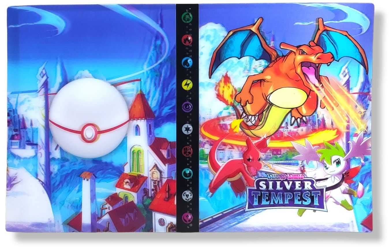 NOWY Album 3D Pokemon Pikachu Klaser na 240 kart + Złota Karta [12]