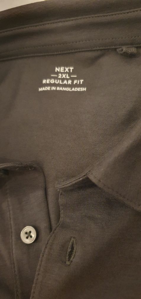 Next 5 pack koszulki polo męskie XXL  grey blue green red stone