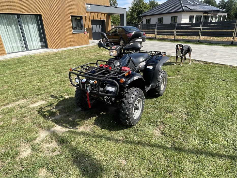 Quad duży Linhai 260 wyciagarka homologacja