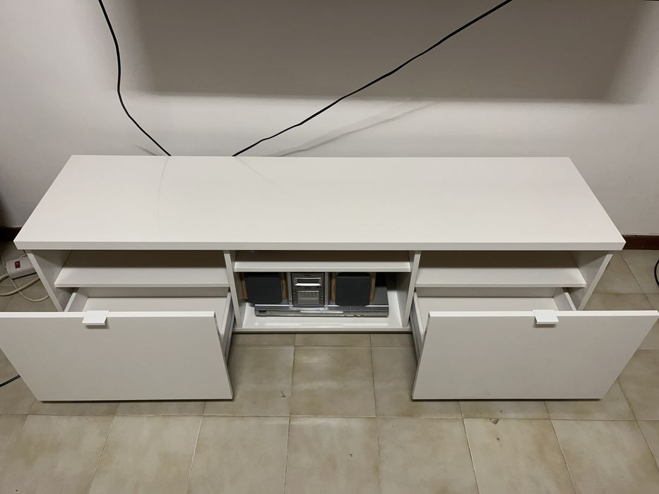 Aparador de sala branco ikea