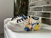 Białe Sneakersy 37 Desigual NOWE komplet metek Disney Kaczor Donald