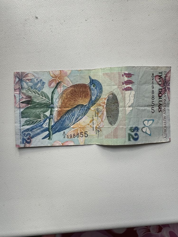 Два долари Бермудські острови /2 доллара Бермудские острова (2009)