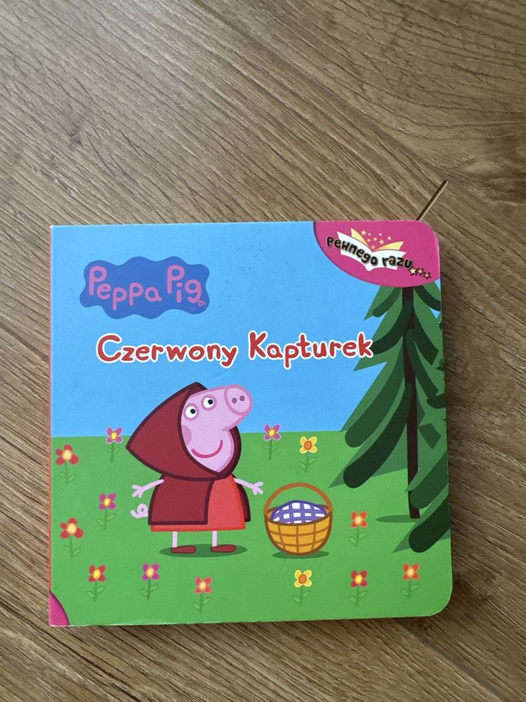 Peppa pig, świnka peppa czerwony kapturek