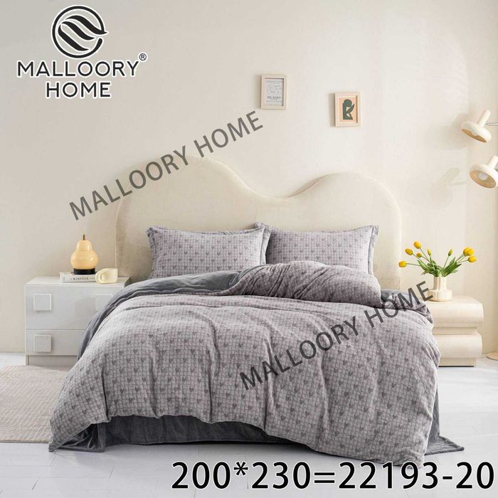 Постільна білизна ЄВРО Велюрова MALLORY HOME