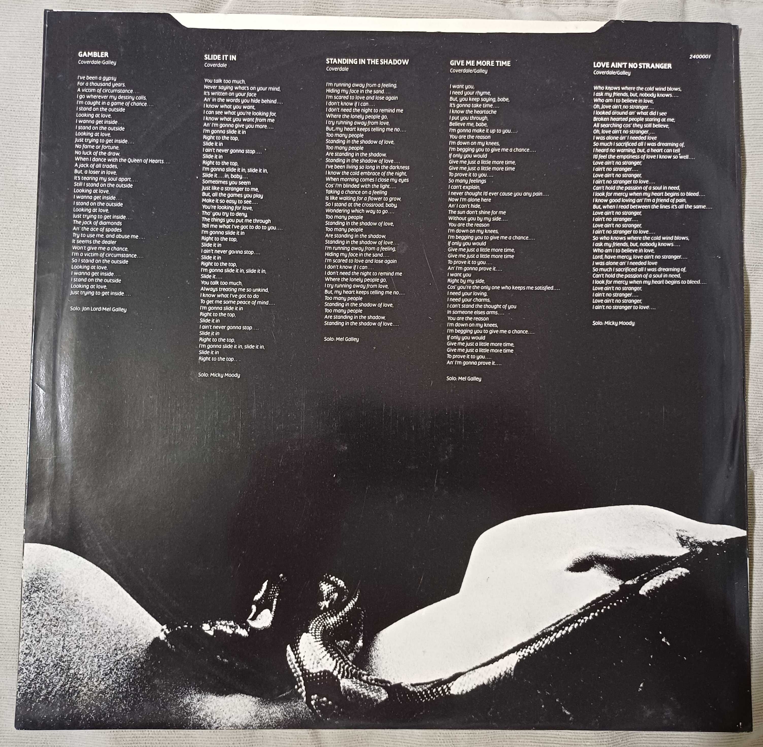 Whitesnake Slide It In LP Vinil