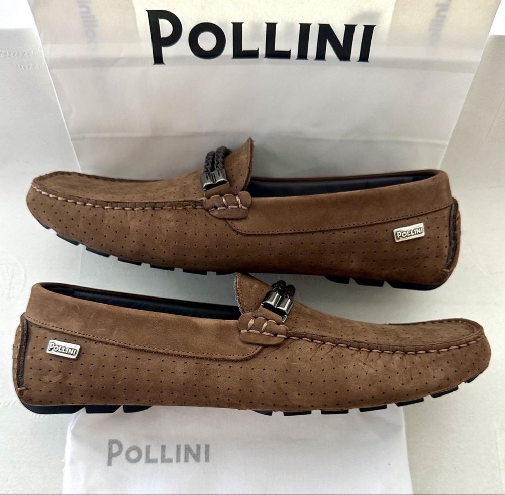 Pollini мокасини чоловічі, лофери, оригінал