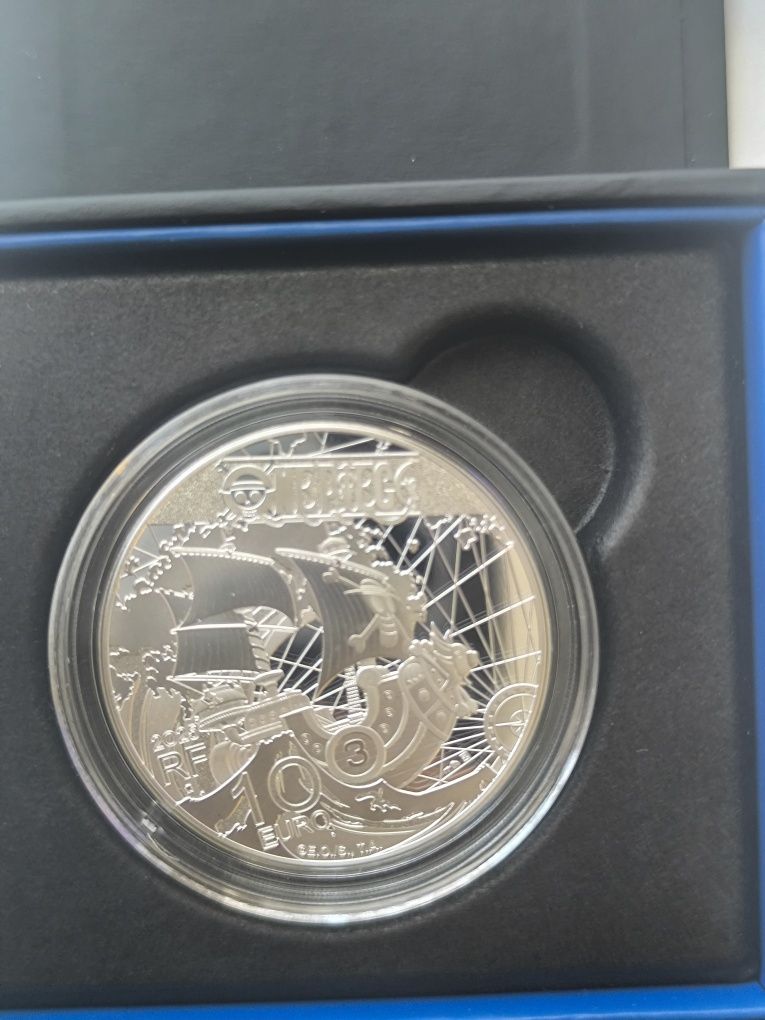 Moeda em prata ONE PIECE 10€ Monnaie de Paris