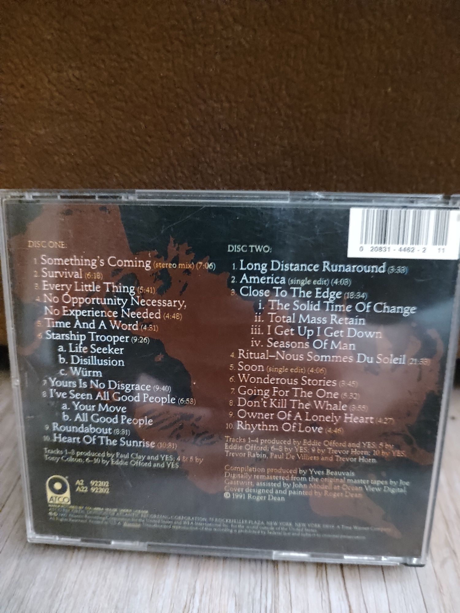 Yesstory CD 2 płyty (1991)