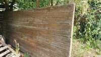 Taras drewniany ogrodowy 3x4m, 2 części -składany