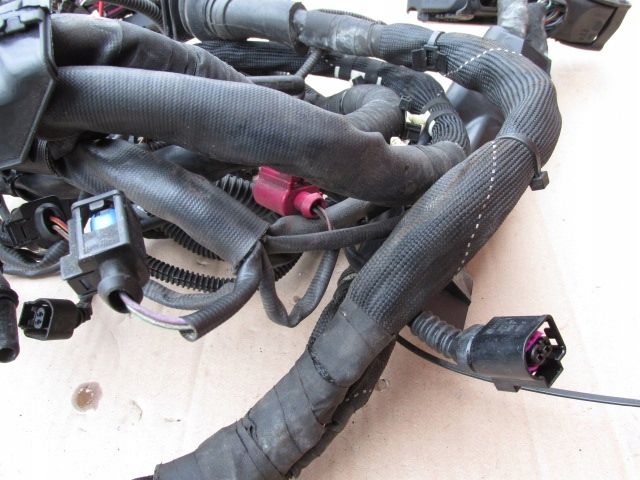 audi a6 c7 10/18 3.0 tdi wiązka instalacja silnika 4g2971072gf anglik