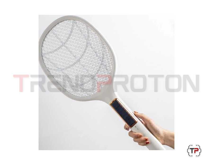 Raquete Em Promoção Mata-Insetos c/ Painel Solar