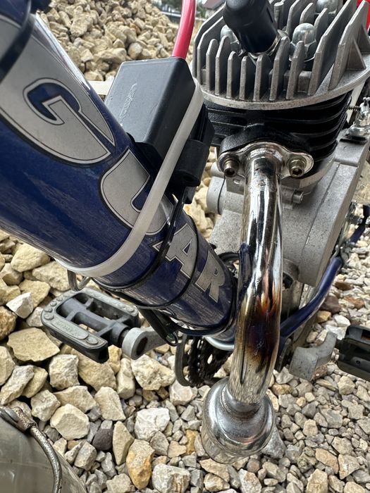 Rower z silnikem80cc opois