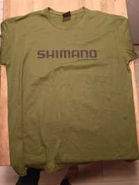 Koszulka Shimano rozmiar L 100% bawełna