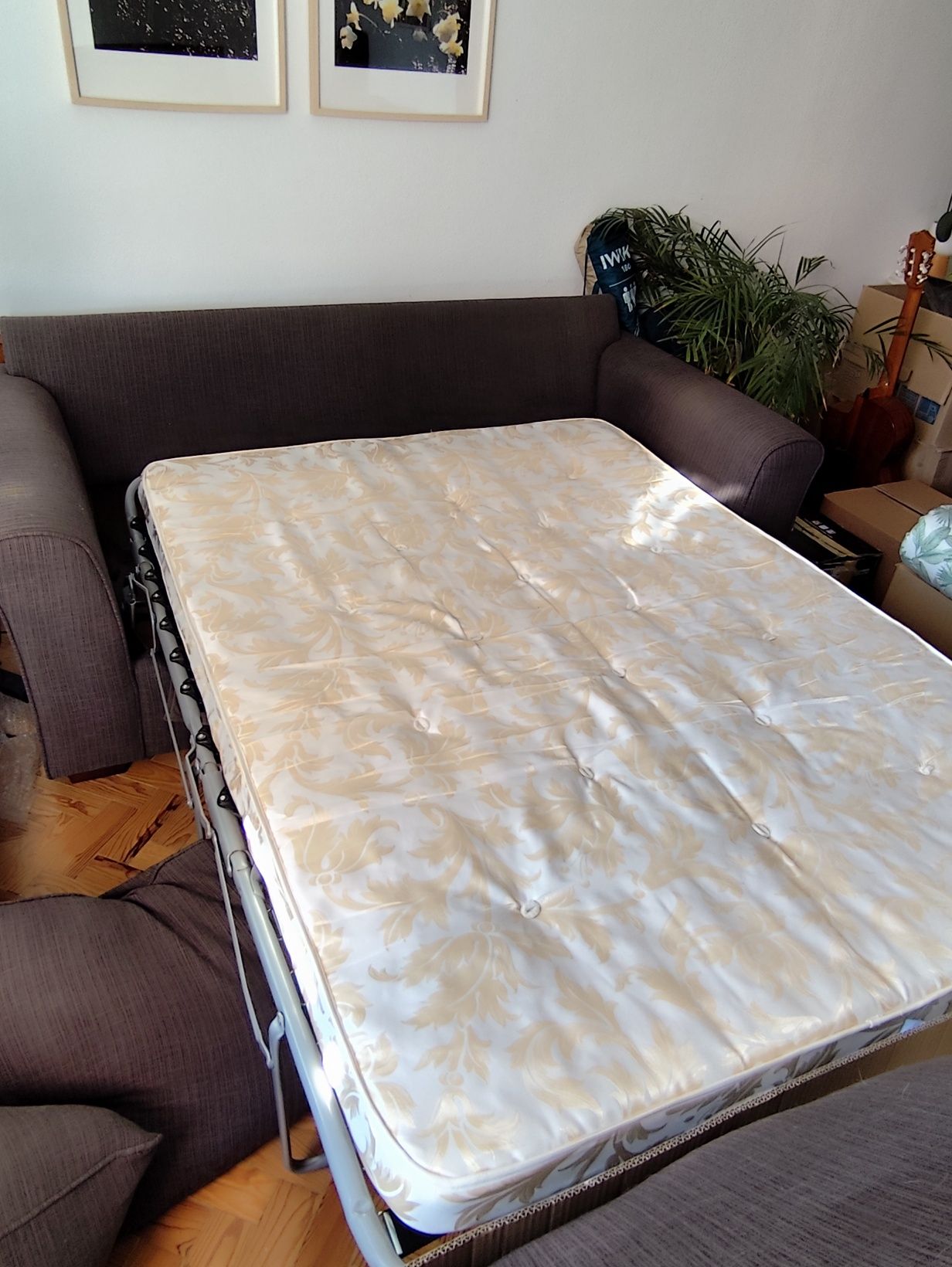 Sofá de 2 Lugares Que Vira Cama