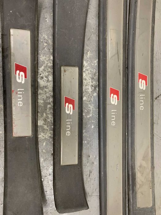 Audi A4 B6 B7 Sedan Avant Listwy Progowe Progu S-LINE Nakładki Komplet