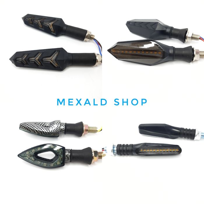 Поворот ДХО габарит мотоцикл скутер мопед самокат ЛЕД мото поворотник