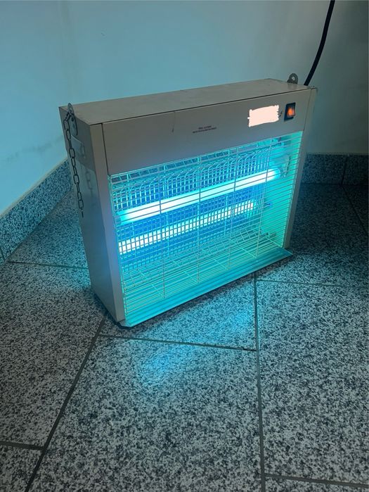 Luz contra moscas e mosquitos